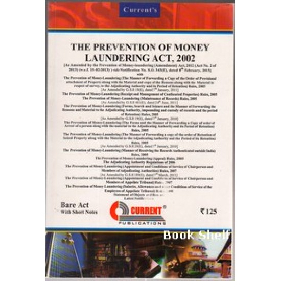 THE PREVENTION OF MONEY LAUNDERING ACT 2002