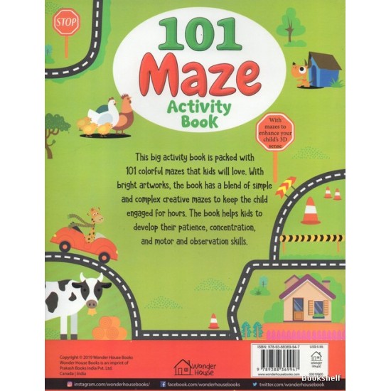 101 MAZE ACTIVITY BOOK