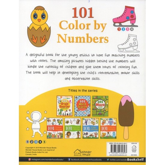 101 COLOR BY NUMBERS