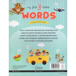 MY FIRST 3 LETTER WORDS TRACING & ACTIVITY BOOK