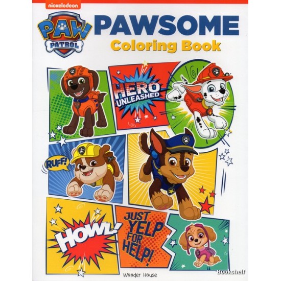 PAWSOME COLORING BOOK