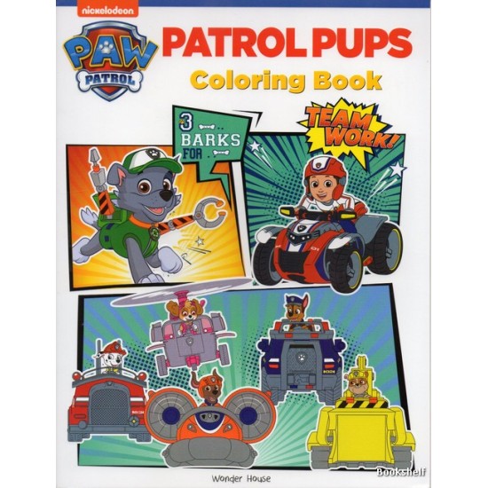 PATROL PUPS COLORING BOOK