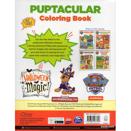 PUPTACULAR COLORING BOOK